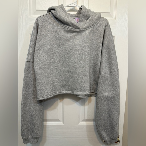 Savage X Fenty Tops - SAVAGE FENTY cropped hoodie X Large